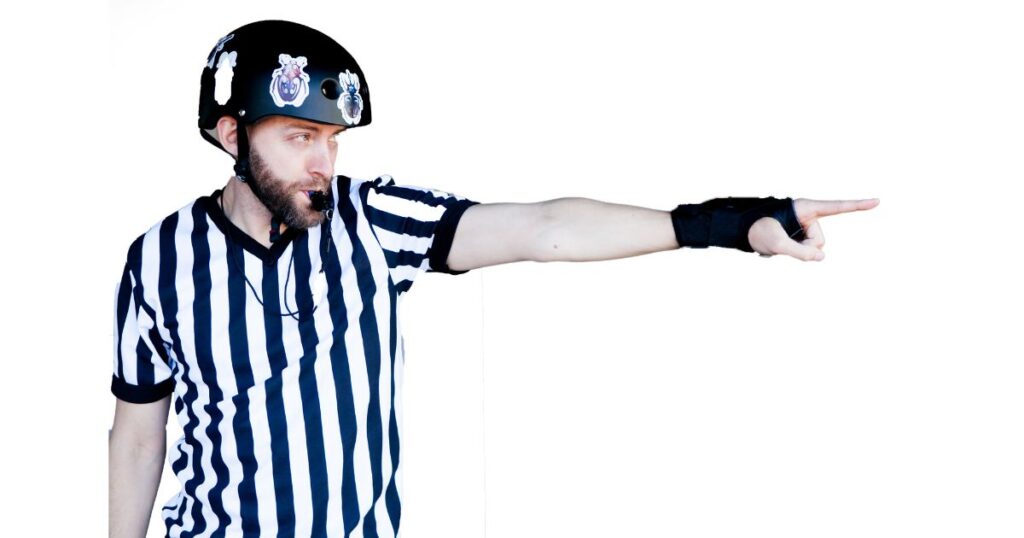 roller derby refree